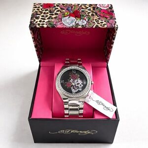 Ed Hardy | Accessories | Ed Hardy Vibrant Watch With Skull  display picture 1